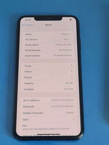Apple iPhone XS Max 64GB – Very Good Condition - Mobiele, Nieuw