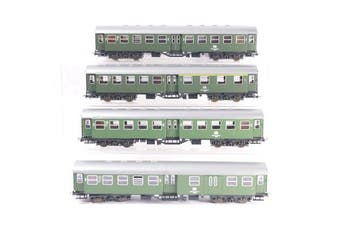 Roco H0 - 4250/4252/4254 - Modeltrein personenwagen (1) - 4x, Hobby en Vrije tijd, Modeltreinen | H0, Nieuw
