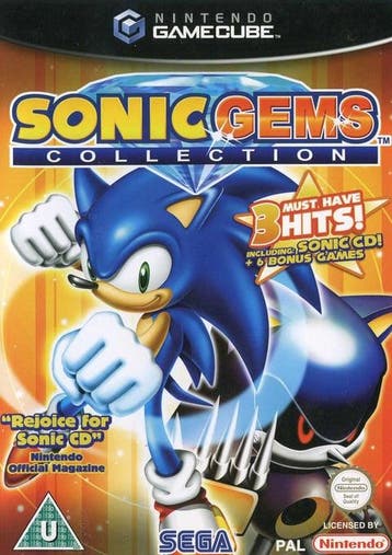 Gamecube Sonic Gems Collection, Verzenden, Zo goed als nieuw