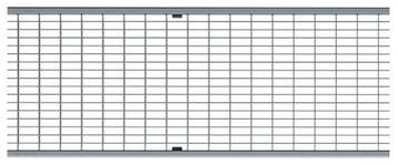 ACO Multiline Sealin V200 Maasrooster Q+ verzinkt staal B125, Ophalen of Verzenden, Nieuw