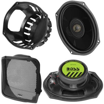 Boss Audio Systems Harley-Davidson 6 x 9 Inch Saddlebag, Auto diversen, Ophalen of Verzenden