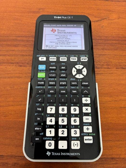 Texas Instruments TI-84 Plus CE-T - Computer - Met, Spelcomputers en Games, Spelcomputers | Overige Accessoires