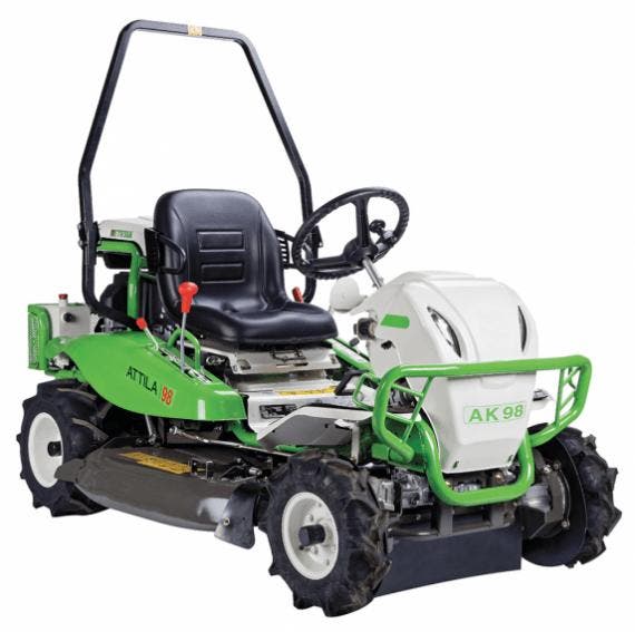 Etesia Attila ruwterrein, talud zitmaaier AK98, Tuin en Terras, Zitmaaiers, Nieuw, 90 tot 120 cm, Ophalen of Verzenden