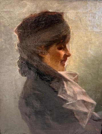 Giovanni Battista Todeschini (1857-1938) - Riflessi di seta
