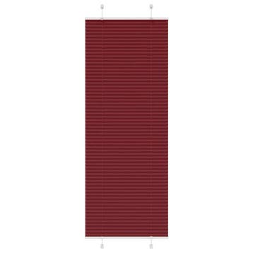 vidaXL Plissé rolgordijn 80x200 cm stofbreedte 79,4 cm, Verzenden, Nieuw, Rood