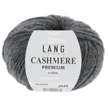 LANG Yarns Cashmere Premium - 05 Donkergrijs - Puur Kasjmi, Ophalen of Verzenden, Nieuw