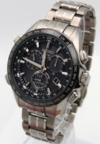 Seiko - Astron GPS Solar Chronograph Titanium Ceramic Black