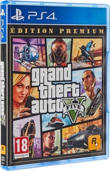 Grand Theft Auto GTA V Premium Editie - PS4, Verzenden, Nieuw