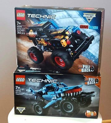 Lego - 42134, 42118 - Lego Technic - SUPER ZESTAW - Monster, Nieuw