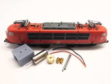 micromotor NF067C Fleischmann BR 103, E 03, Overige merken, Gelijkstroom, Verzenden, Overige typen