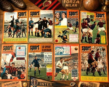 AC Milan - Calcio - Mazzola - Sport Illustrato – Lotto van, Nieuw