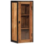 Wandkastje 40x30x90 acacia | retourdeal 30% korting, Met plank(en), Nieuw, Ophalen of Verzenden, Minder dan 150 cm