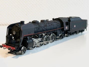 Jouef H0 - 8274 - Stoomlocomotief met tender (1) - 141 R 484, Nieuw