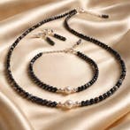 Parel - Zilver - 3-delige sieradenset - Akoya parels,
