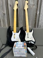 Nintendo, Rockband - Wii - Rockband gitaar controllers en, Nieuw