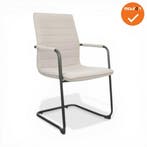 Jarvis luxe vintage sledestoel - Denver stoffering -  sta..., Vergader- of Presentatieruimte, Ophalen of Verzenden, Nieuw zonder verpakking