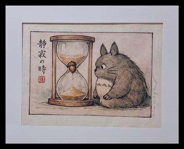 Emma Wildfang - Totoro Almost Enlightened - Series Zen, Nieuw