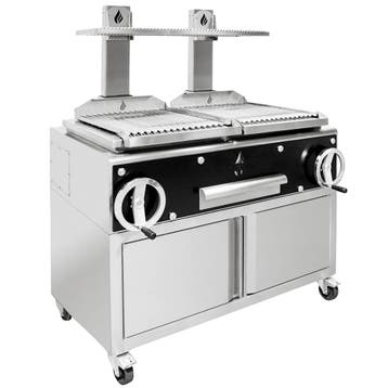 Houtskoolgrill | PARRILLA | Oppervlak 1000x620 | 200°C/250°C, Verzenden, Nieuw in verpakking