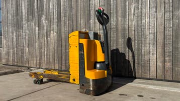 Elektrische Palletwagen 2016 Jungheinrich EJE 116 Pompwagen, Doe-het-zelf en Verbouw, Palletwagens en Pompwagens, Ophalen of Verzenden