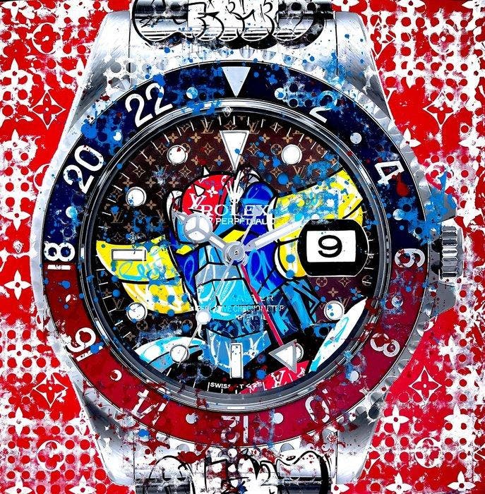 Moabit - Goldorak VS Luis Vuitton X Rolex Mania, Antiek en Kunst, Kunst | Designobjecten