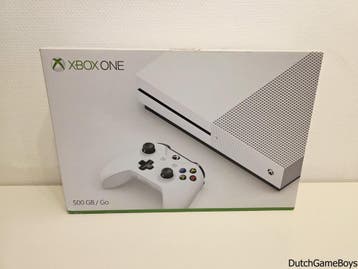 XBOX One S - Console - 500GB - White, Spelcomputers en Games, Spelcomputers | Xbox One, Verzenden, Gebruikt