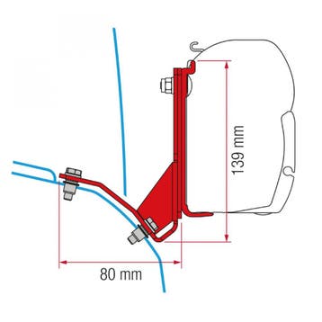 Fiamma Ducato/Pössl Lift Roof/Hymercar Kit H2-L2/L3/L4 >2006, Ophalen of Verzenden, Nieuw