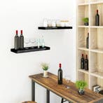 24goodz Set van 2 Wandplanken - Vrijhangend en Zwevend - Hoo, Verzenden, Nieuw