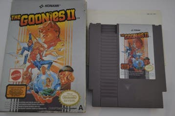 The Goonies II (NES UKV CIB), Spelcomputers en Games, Verzenden, Zo goed als nieuw