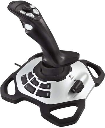 Flightstick Gaming - Ergonomisch | Laatste Stuk!, Computers en Software, Joysticks, Ophalen of Verzenden, Zo goed als nieuw, Logitech G