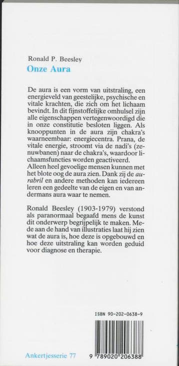 Onze aura / Ankertjes / 77 9789020206388 R.P. Beesley, Boeken, Verzenden, Gelezen, R.P. Beesley