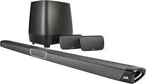 Polk Magnifi Max SR - 5.1 Speaker set met surroundspeakers, Ophalen, Met externe subwoofer, Zo goed als nieuw