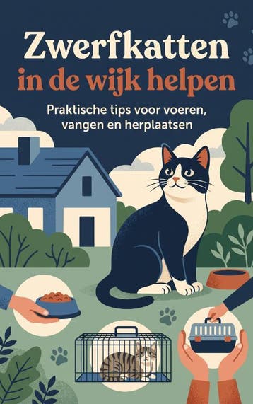 Zwerfkatten In De Wijk Helpen |  | Nieuw, Ophalen of Verzenden, Nieuw