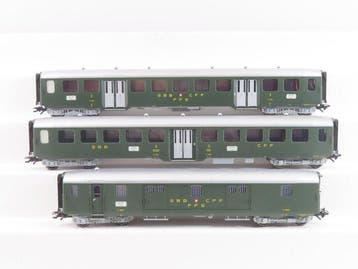 Märklin H0 - 43402/43372/43382 - Modeltrein personenwagen, Hobby en Vrije tijd, Nieuw