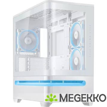 Asus Prime AP202 TG ARGB Wit, Verzenden, Nieuw