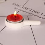 Keramische Aromatherapie Brander met Olie en Kaars Lamp, Verzenden, Nieuw