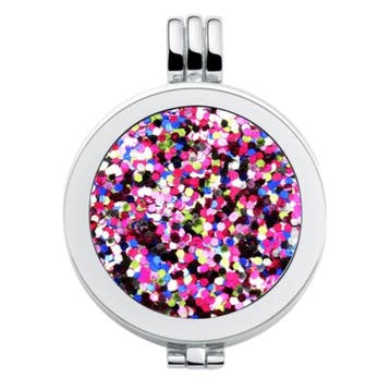 Fako Bijoux - Munthouder Classic + Munt Confetti - Paars, Verzenden, Nieuw
