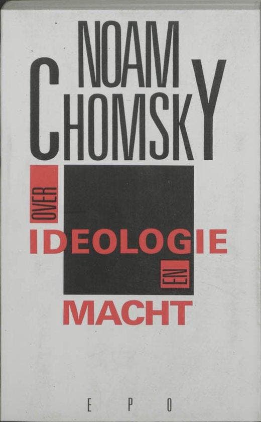 Over ideologie en macht - Chomsky, Boeken, Overige Boeken, Gelezen, Verzenden