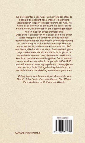 De protestantse onderwijzer, Boeken, Ophalen of Verzenden, Nieuw
