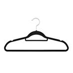 Fluwelen Kleerhangers / Kledinghanger - 30 Stuks - Zwart - A, Kleding | Dames, Verzenden, Nieuw