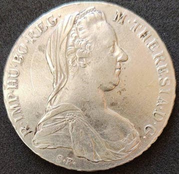Oostenrijk. Maria Theresa. Maria Theresa Thaler (1 Thaler)