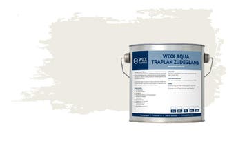 Wixx Aqua Traplak Zijdeglans RAL 9010 | Zuiver Wit 5L, Verzenden, Wit, Nieuw, Lak
