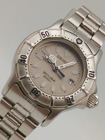 Seiko - Scuba 200 - Zonder minimumprijs - 7N85-0040 - Dames