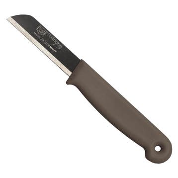 Solingen Schilmesje – RVS Glad – 16 cm met Blade Cover, Ophalen of Verzenden, Nieuw, Rvs of Chroom