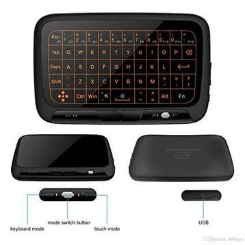 Retourdeal: H18+ mini toetsenbord met touchpad, Ophalen of Verzenden, Nieuw