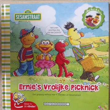 Ernies vrolijke picknick / Sesamstraat - Sara Albee, Boeken, Verzenden, Gelezen, Sara Albee