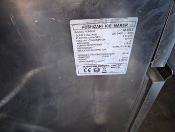Hoshizaki ijsblokjesmachine in overstock veiling, Gebruikt, Koelen en Vriezen
