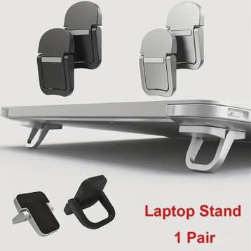 Set van 2 Laptopstandaards: Ergonomisch Werken & Verbeterde, Computers en Software, Verzenden, Nieuw