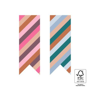 8x Label Multi Strips (Stickers), Ophalen of Verzenden, Nieuw, Meerdere stickers