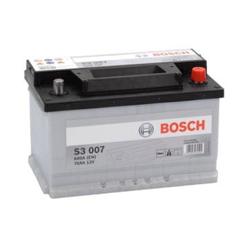 Bosch Auto accu 12 volt 70 ah Type S3007, Auto-onderdelen, Accu's en Toebehoren, Ophalen of Verzenden, Nieuw