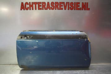 Opel Manta A rechter blauwe deur met deuk, gebruikt., Verzenden, Gebruikt, Opel